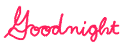 Good Night Lol Sticker by T A R V E R