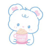 CloudCafe claudette cloudcafe Sticker