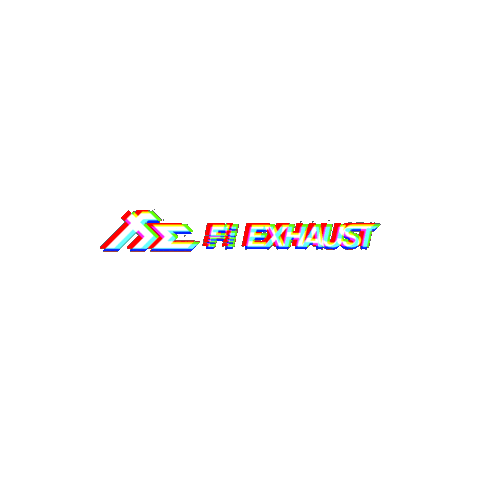Super Car Logo Sticker by Fi EXHAUST