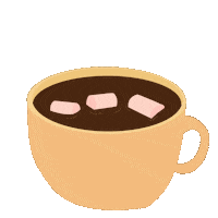 Hot Chocolate Coffee Sticker by Demic