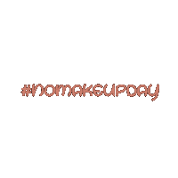 Makeup Nomakeupday Sticker