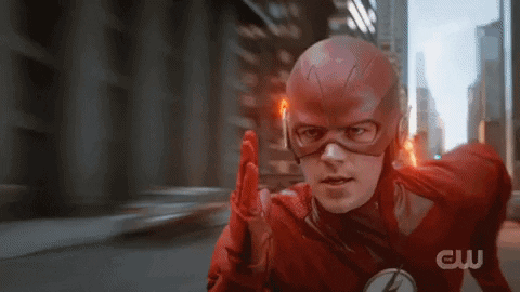 giphyupload flash the flash barry allen GIF