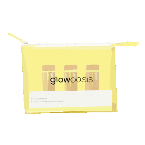 glowoasis giphyupload beauty skincare vegan Sticker