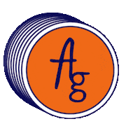 Ag Logo Sticker by Arrabella Giles
