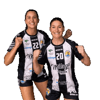 Go Go Go Handball Sticker by Club Balonmano Femenino Málaga Costa del Sol