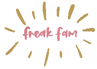 Freakfam Sticker by The Control Freak Co.