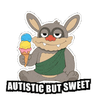Happy Ice Cream Sticker