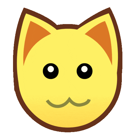 playAnimalJam giphyupload cat smile sticker Sticker