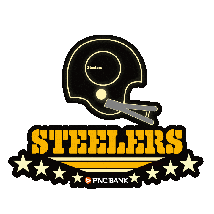 Pittsburgh Steelers Football Sticker by PNC Bank