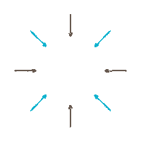 Arrow Point Sticker by Keto-Mojo