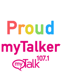 gay love Sticker by myTalk1071