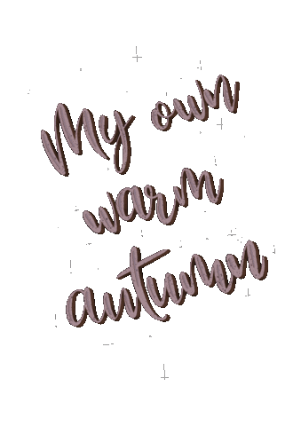 anna_shakhmina giphyupload fall autumn october Sticker