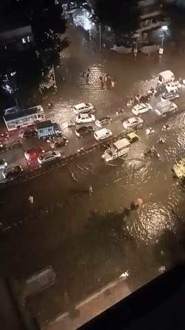 Monsoon Rains Inundate Mumbai