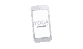 Logo Smartphone Sticker by yoga connect