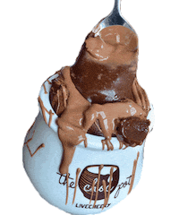 happy fun Sticker by The Choc Pot