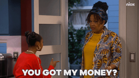 Scared Money GIF by Nickelodeon