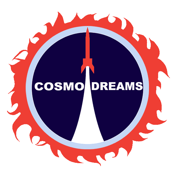 Cosmodreams_art logo beauty space sun Sticker