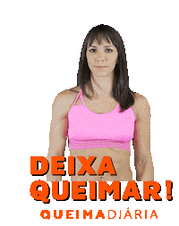 Fitness Clique Aqui Sticker by queimadiaria