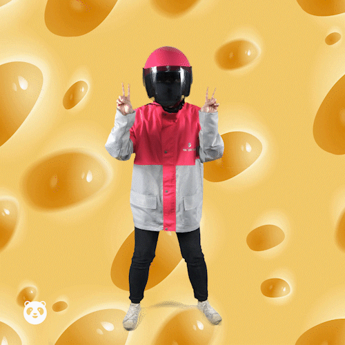 foodpanda_APAC happy food yummy hungry GIF