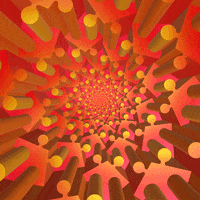 Puzzle Spiral GIF by Feliks Tomasz Konczakowski