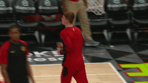 lets go atl GIF by NBA