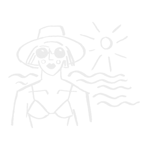 Summer See Sticker by Storm Agency