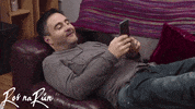 Phone Laughing GIF by Ros na Rún