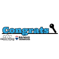 Real Estate Congrats Sticker by Grogan-Zeiger Real Estate Group