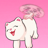 Happy Cat GIF by UpStudiosWorld