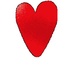 ParisInSydney love heart design weird Sticker