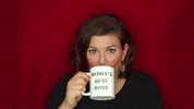 christinegritmon coffee red morning mug GIF