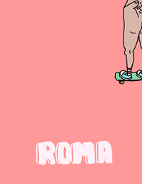 ppkmkzztt trippy hand skate rock n roll GIF