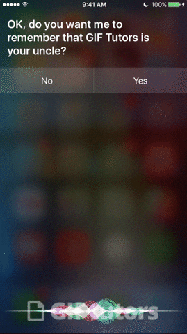 iphone siri by GIF tutors