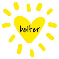 Heart Friends Sticker by yerawrite