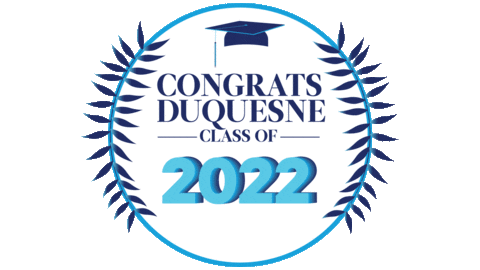 Class Of Graduation Sticker by Duquesne University