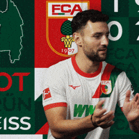 Football Cheer On GIF by FC Augsburg 1907