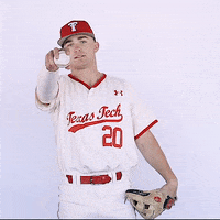 Texas Tech Ncaa GIF by Texas Tech Baseball