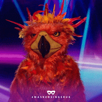 Fire Bird GIF by The Masked Singer UK & The Masked Dancer UK