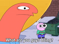 What Are You Doing Charlie GIF by Adult Swim