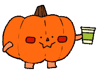On My Way Halloween Sticker by Katharine Kow