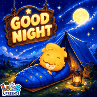 Good Night Dreaming GIF by Lucas and Friends by RV AppStudios