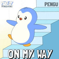 Coming On My Way GIF by Pudgy Penguins