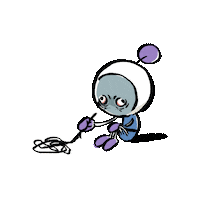 Sad Fun Sticker by KONAMI