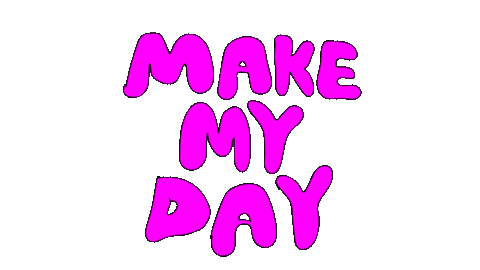 make my day richie Sticker by deladeso