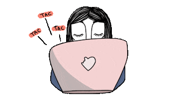 work no Sticker by anchetulil