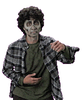 Hungry Lets Eat Sticker by Halloween Party