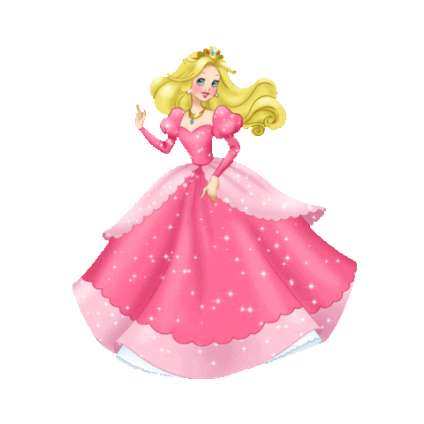 princess pink STICKER by imoji