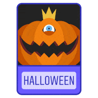 Trick Or Treat Halloween Sticker