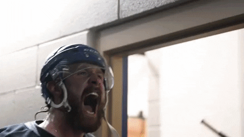 Hockey Cheer GIF by Colorado Eagles