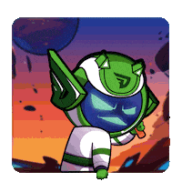 Angry Robot Sticker by Dewabet Official
